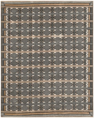 Nourison Home Nourison Nordic NRC06 8' x 10' Ivory Multicolor Modern Indoor Rug - 8' x 10'