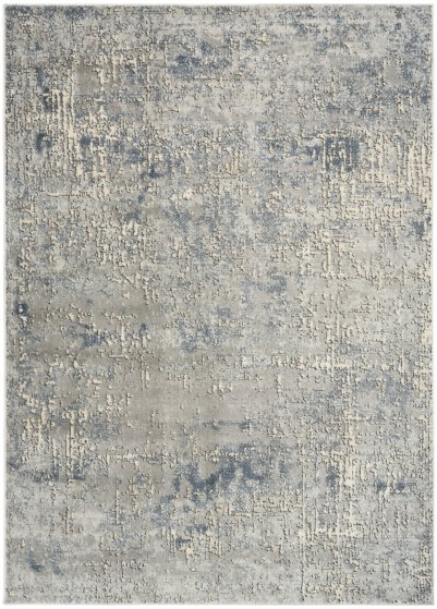 Nourison Home Nourison Quarry QUA17 2'2" x 7'6 Dark Grey Modern Indoor Rug - 5'3" x 7'3"
