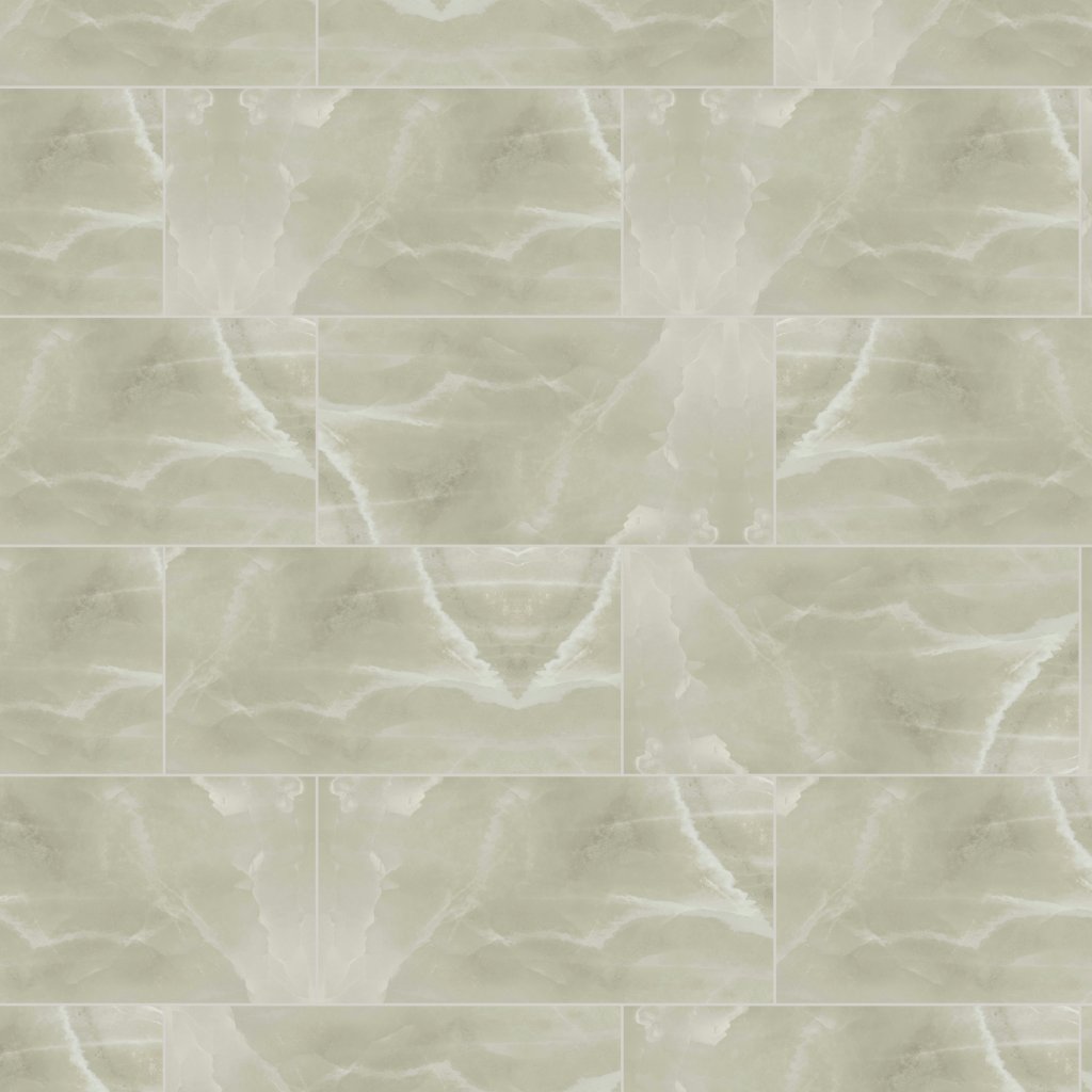 Qualis Ceramica Lustra 12x24 Onyx Sage Polished
