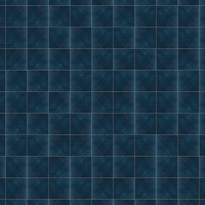 Marble Systems Sea Blue Crackled Ceramic Tile 6x6 - Sea Blue - 6" x 6" x 5/8"