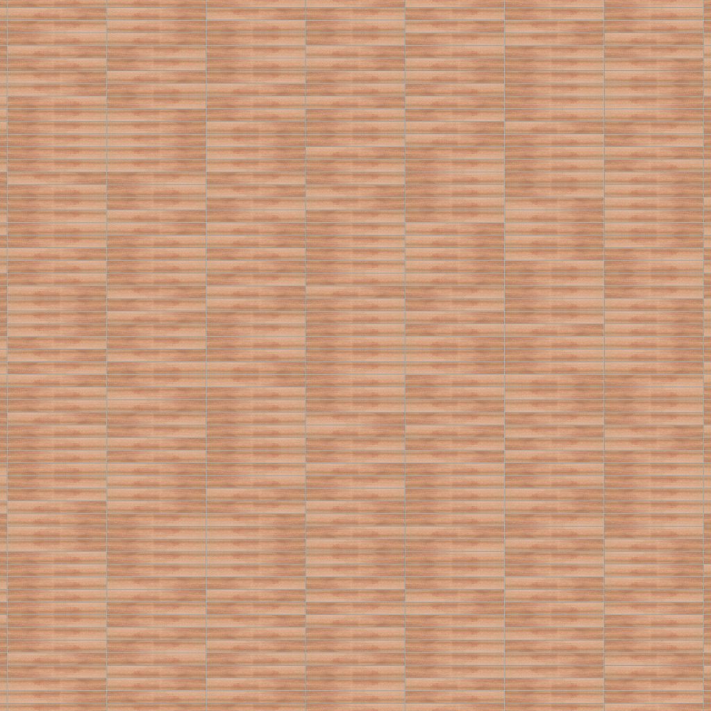 Marble Systems Cotto Med Matte Bar Liner Terracotta Moldings 1x8 - Cotto Med