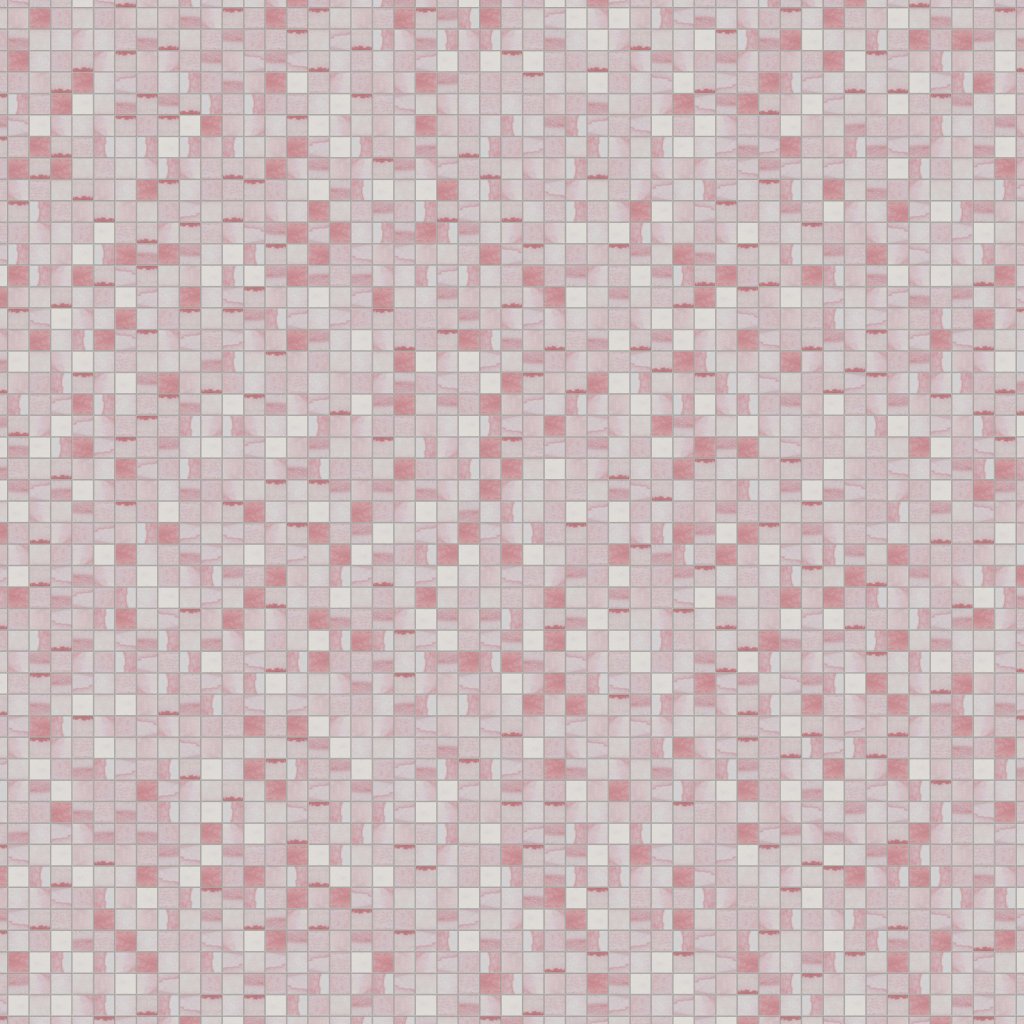 Marble Systems Kiss Me Quick Blend Matte 1x1 Ceramic Mosaic 12x12 - Kiss Me Quick Blend