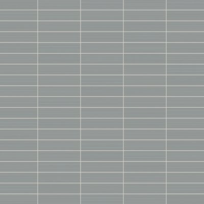 Qualis Ceramica Geometra 3x12 Charcoal Divide - Grid
