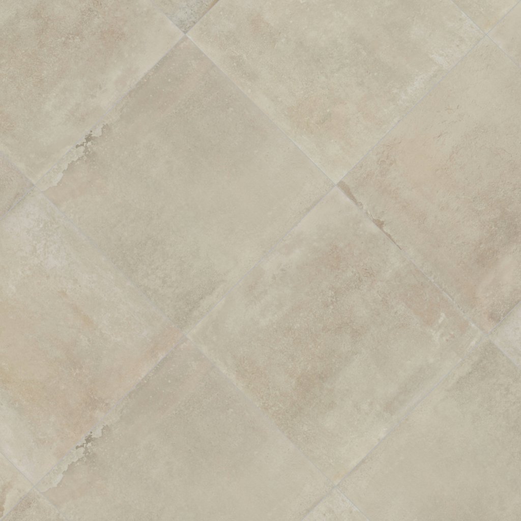 Daltile Rekindle Beige, Square, 24X24, Stepwise, Matte - Beige
