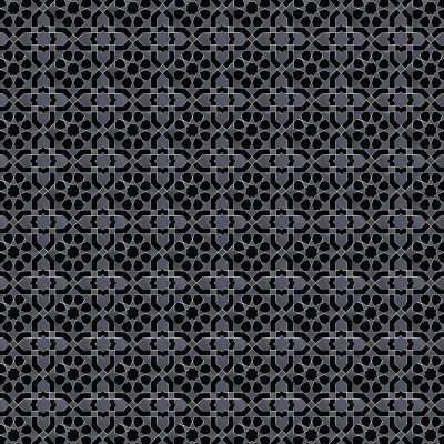 Marble Systems Gray, Black Glossy Jasmin Zellige Mosaic 12x12 - Gray, Black - 12" x 12" x 1/2"