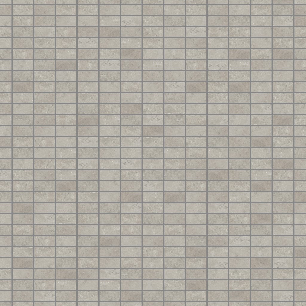 Emser Tile CULVER MATTE STACKED MOSAIC -POR - Gray