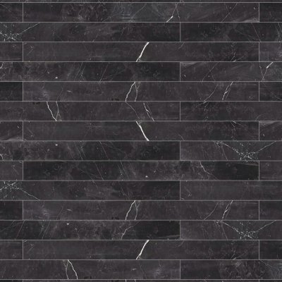 Marble Systems Black Honed Marble Tile 4x48 - Black - 4" x 48" x 3/4"