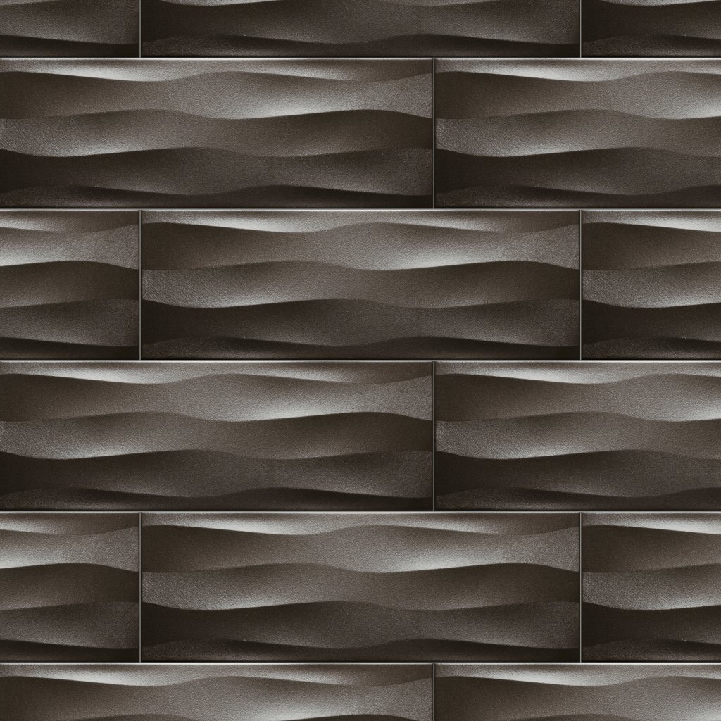 Emser Tile ARTWORK WAVE GLOSS THICKNESS -CER - Metal