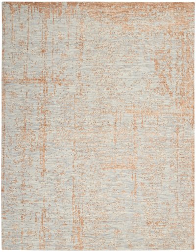 Nourison Home Nourison Luna LUN01 2' x 3' Blue Mocha Modern Indoor Rug - 7'9" x 9'9"