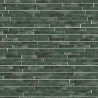 Qualis Ceramica Manhattan Uptown Teal 2X9 - 2" x 9"
