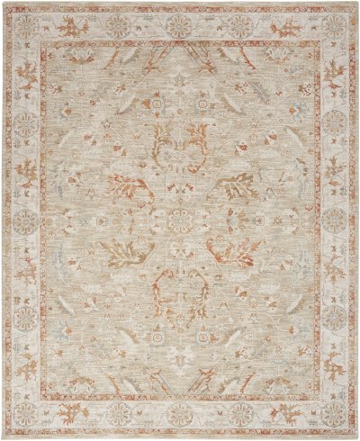 Nourison Home Nourison Infinite IFT01 2'3" x 10'2" Sage Ivory Vintage Indoor Rug - 7'10" x 10'4"