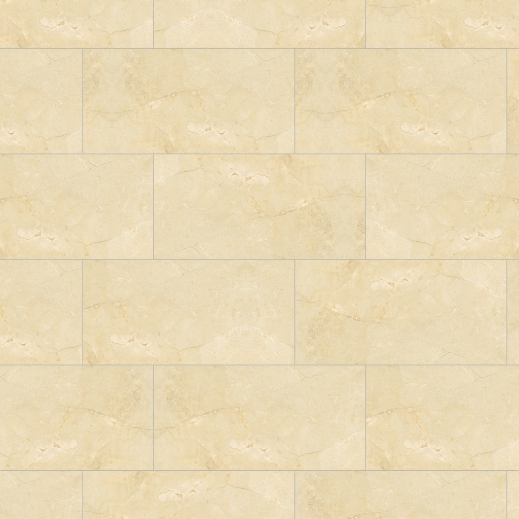 American Olean Mirasol - Crema Laila, Rectangle, 12X24, Glossy (ML71) - Crema Laila