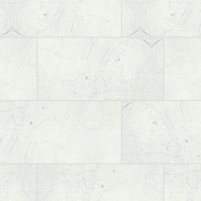 Qualis Ceramica Eterna Bianco 18x36 Honed - Alternating 1/3