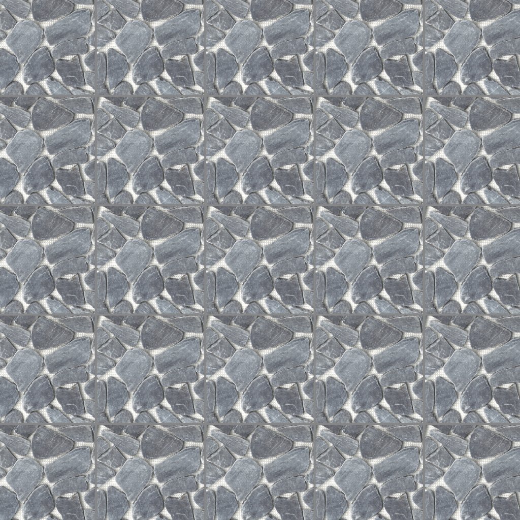 Emser Tile OPUSCAR GRAND PEBBLE MOSAIC -PEB - Dusk