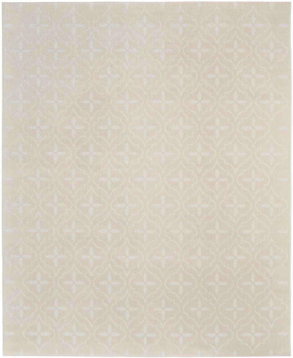 Nourison Home Nourison Nourison Essentials NRE04 5' x 7' Ivory Beige Modern Rug