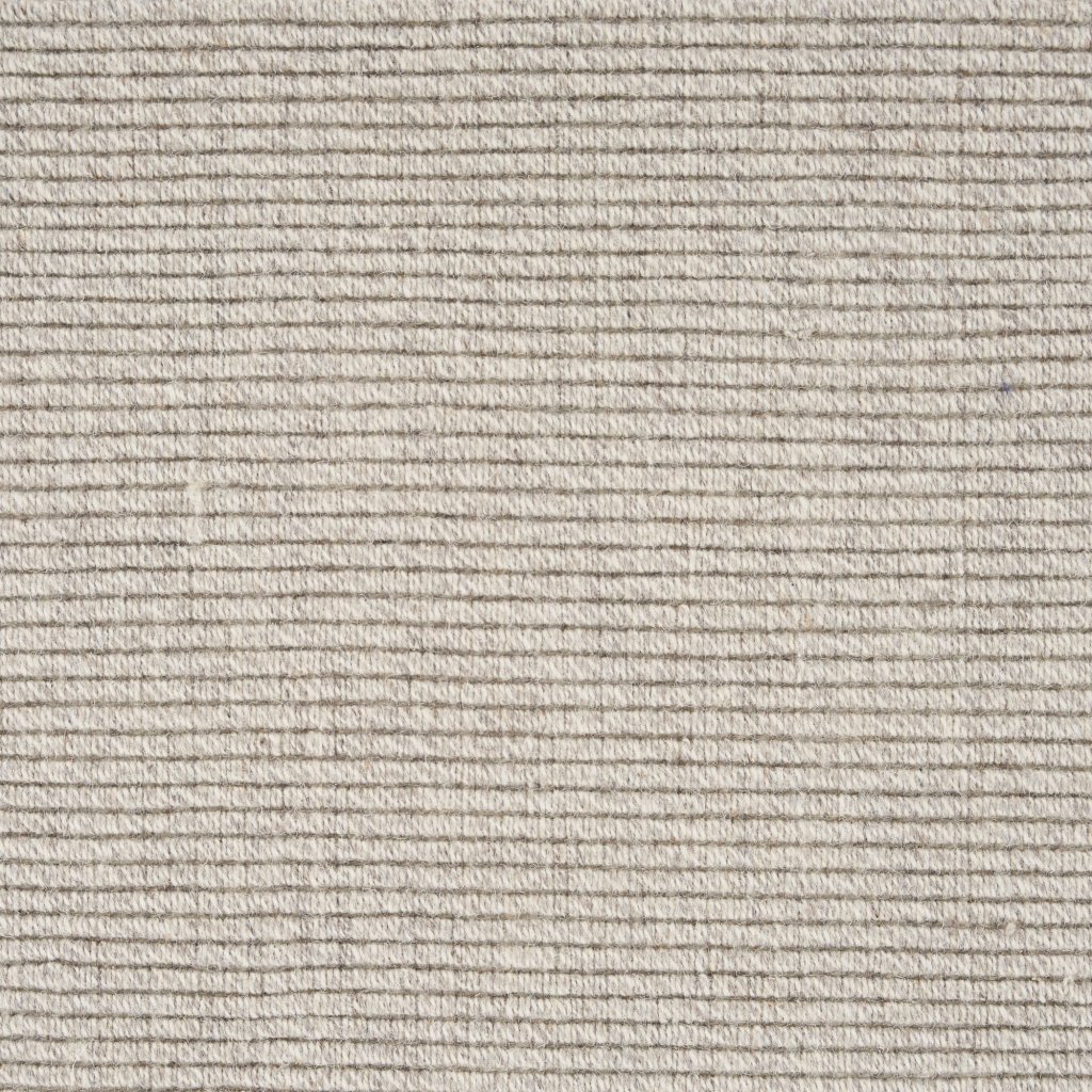 Nourison WOOLCRAFT 5 RIB VALUE RIBVL SILVER