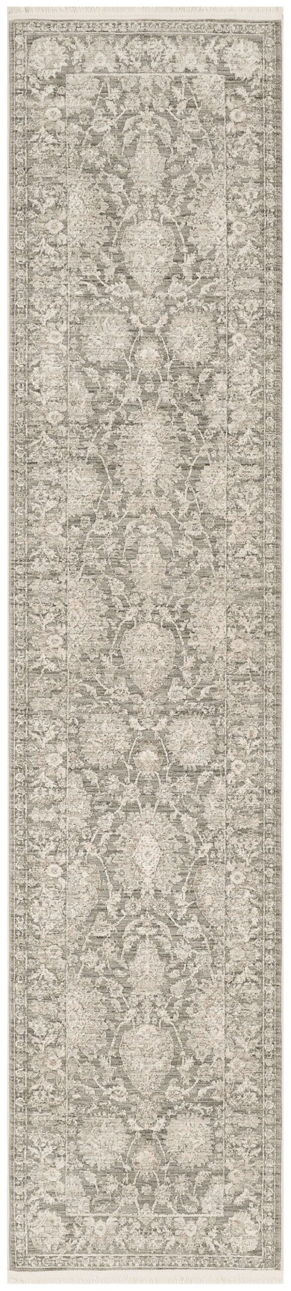Nourison Home Nourison Shadows SHW08 2'2" x 10' Sage Ivory Vintage Indoor Rug