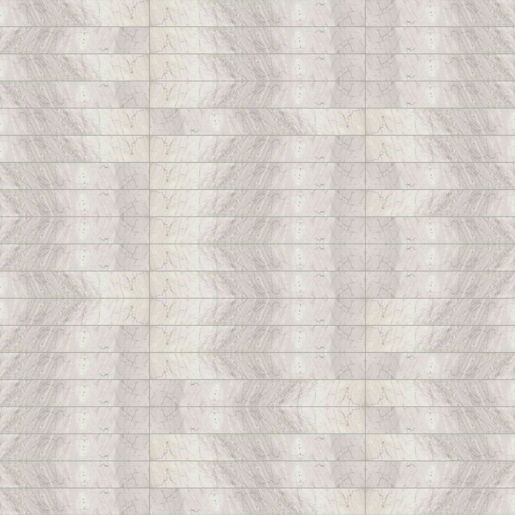 Marble Systems Grigio Bardiglio Polished Battiscopa Marble Look Porcelain Moldings 3x24 - Grigio Bardiglio