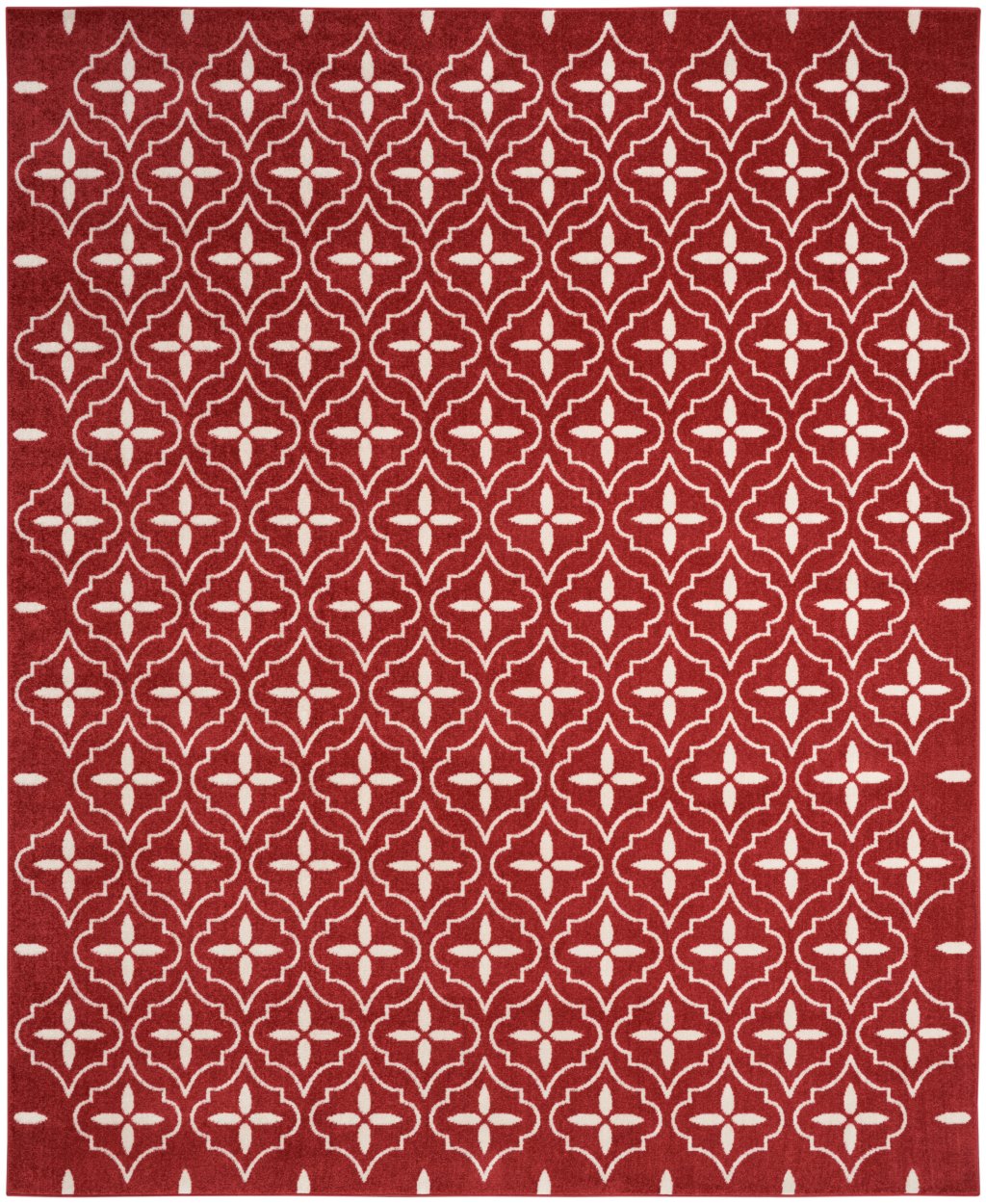Nourison Home Nourison Sandy SDY04 5' x 7' Brick Ivory Modern Rug