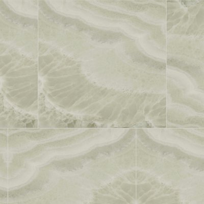 Qualis Ceramica Lustra 36x36 Onyx Sage Honed - Random Length