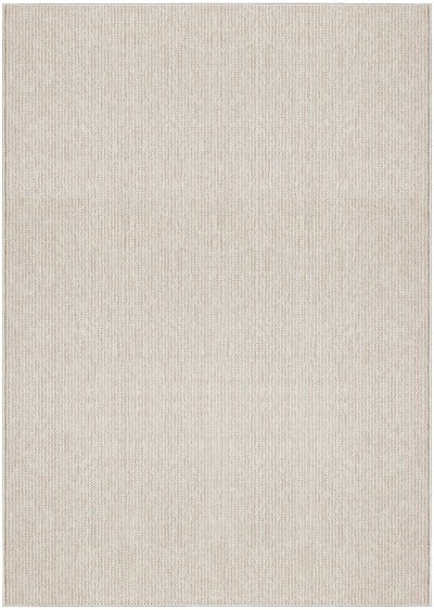Nourison Home Nourison Natural Texture NTX01 9' x 12' Ivory Beige Farmhouse Indoor Rug - 3'11" x 5'11"