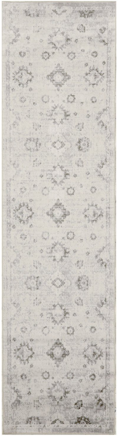 Nourison Home Nourison Astra Machine Washable ASW19 3'3" x 5' Ivory Vintage Indoor Rug - 2' x 6'