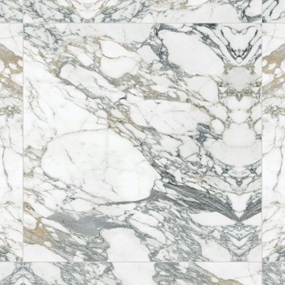 Qualis Ceramica Royal Stoneworks 48X48 Italian Arabescato Polished - Grid