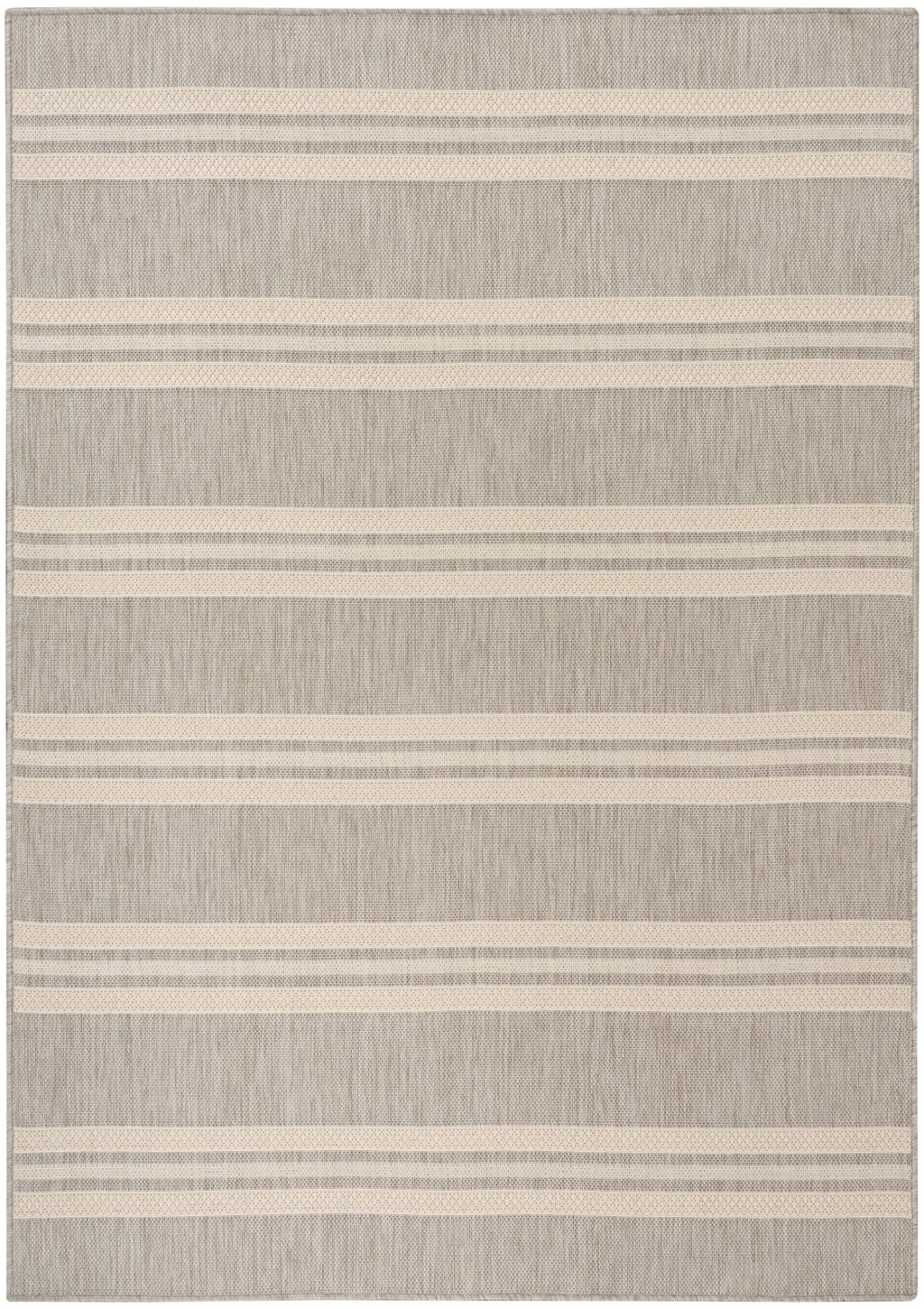 Nourison Home Nourison Horizon Indoor/Outdoor HOZ05 5' x 7' Grey Modern Rug
