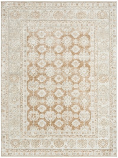 Nourison Home Nourison Dekor DEK02 4' x 6' Cream Beige Vintage Indoor Rug - 5'3" x 7'