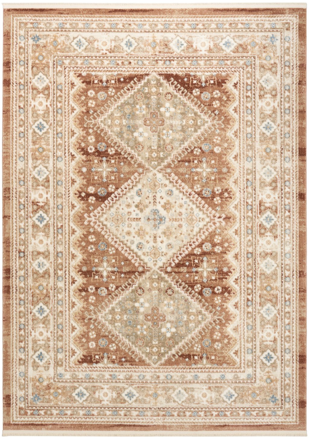 Nourison Home Nourison Pardis PRD04 4' x 6' Rust Vintage Indoor Rug