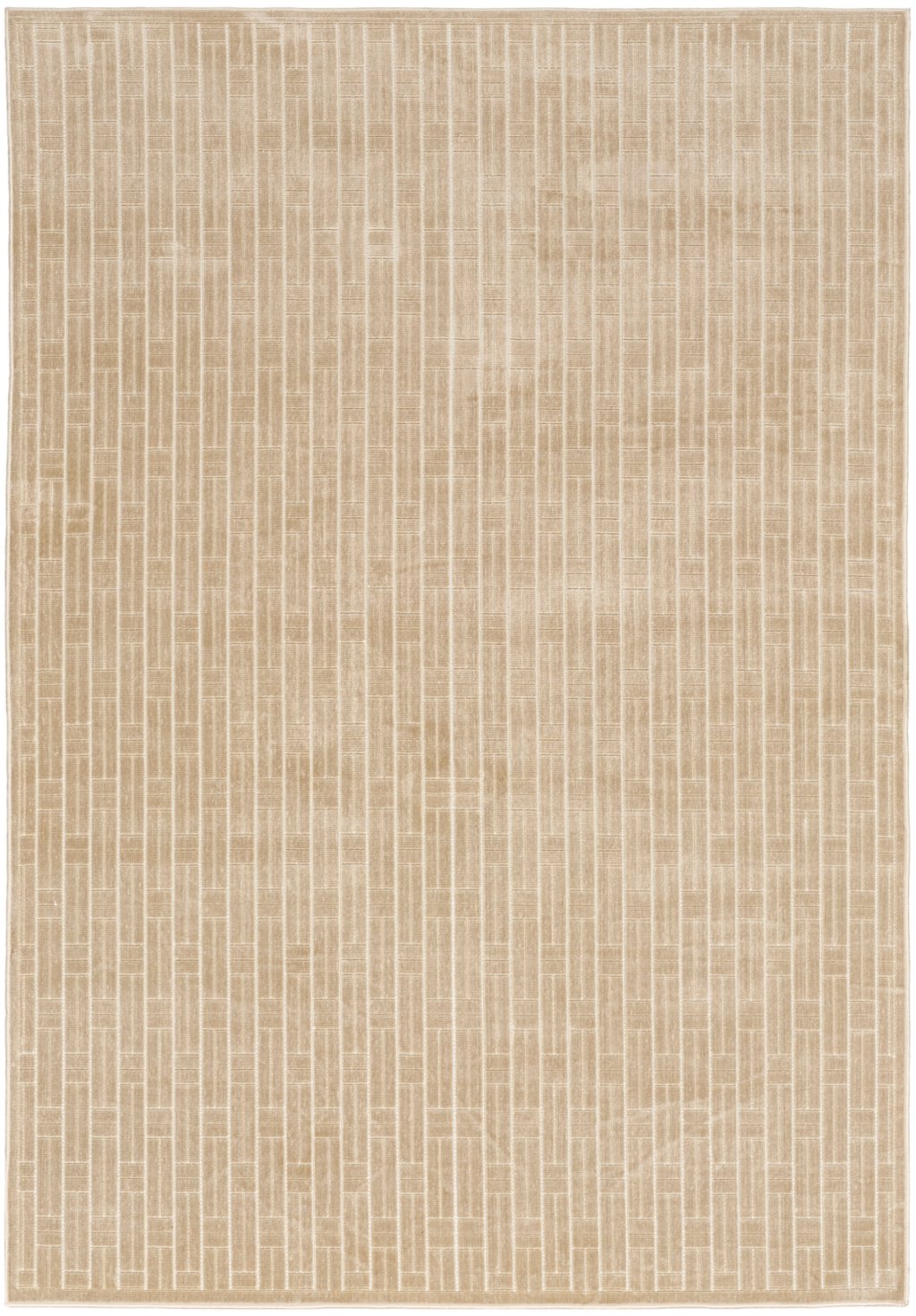 Nourison Home Nourison Washable Charm WCH02 6' x 9' Beige Ivory Modern Indoor Rug