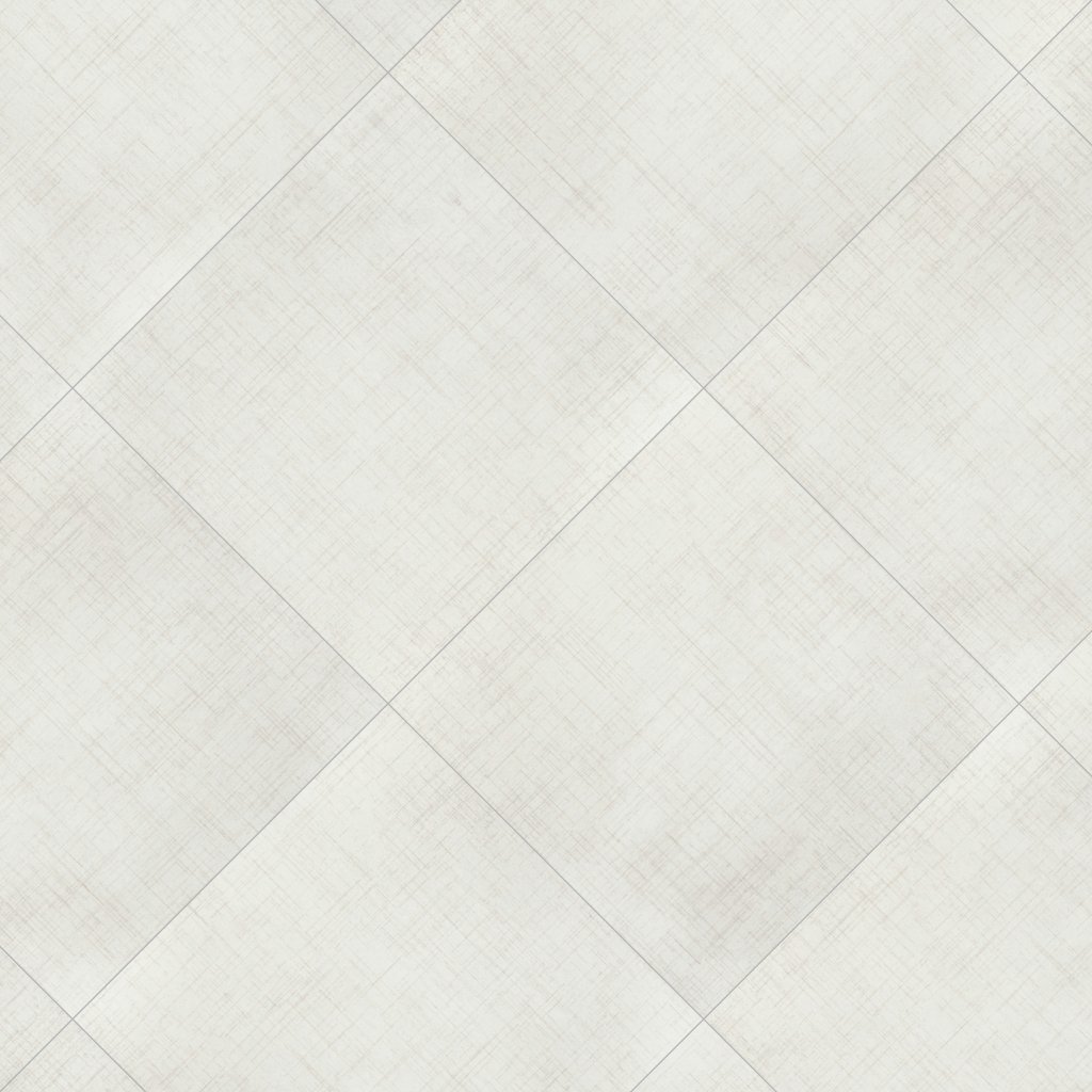 American Olean Stitchmark - Calico White, Square, 24X24, Matte (SI70) - Calico White