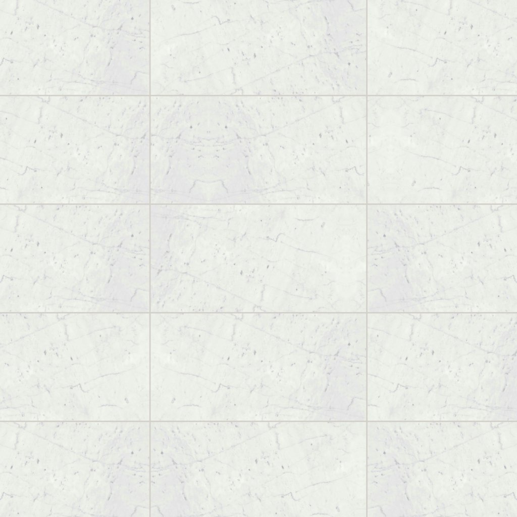 Qualis Ceramica Eterna Bianco 24x24 Honed
