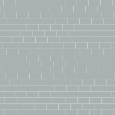 Qualis Ceramica Traditions 3X6 Cloud Blue Glossy - Random Length