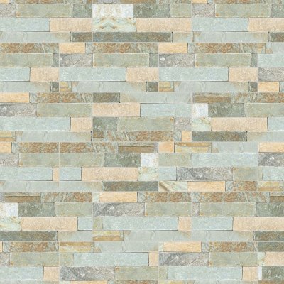 Qualis Ceramica Ledger Stone 6x24 Split Face Corner - Alternating 1/3
