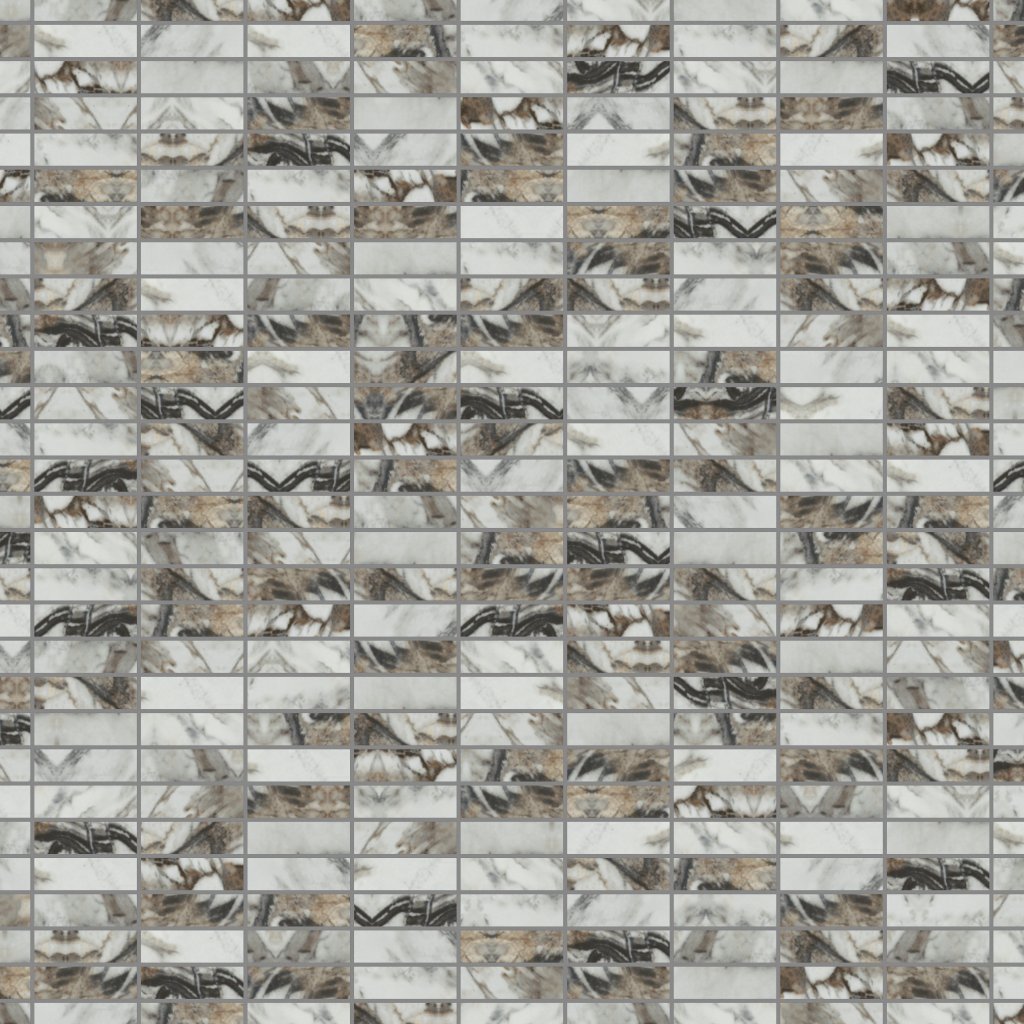 Emser Tile PARKVIEW POLISHED STACKED MOSAIC /-POR - Astral