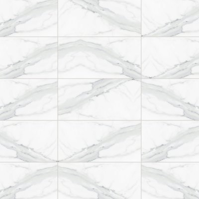 Qualis Ceramica Royal Stoneworks 12X24 Grandvein White Vintage - Grid