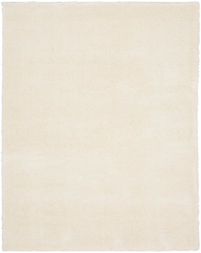 Nourison Home Nourison Luxurious Shag LXR05 7'10" x 9'10" Ivory Shag Indoor Rug - 7'10" x 9'10"