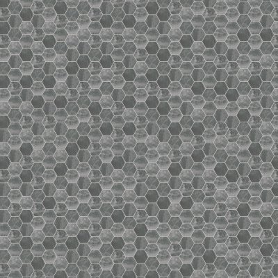 Qualis Ceramica Gemma Mystique 2 Hexagon Mosaic - 12" x 12"