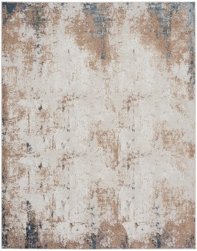 Nourison Home Nourison Glitz GLZ06 9' x 12' Taupe Multicolor Modern Indoor Rug - 9' x 12'