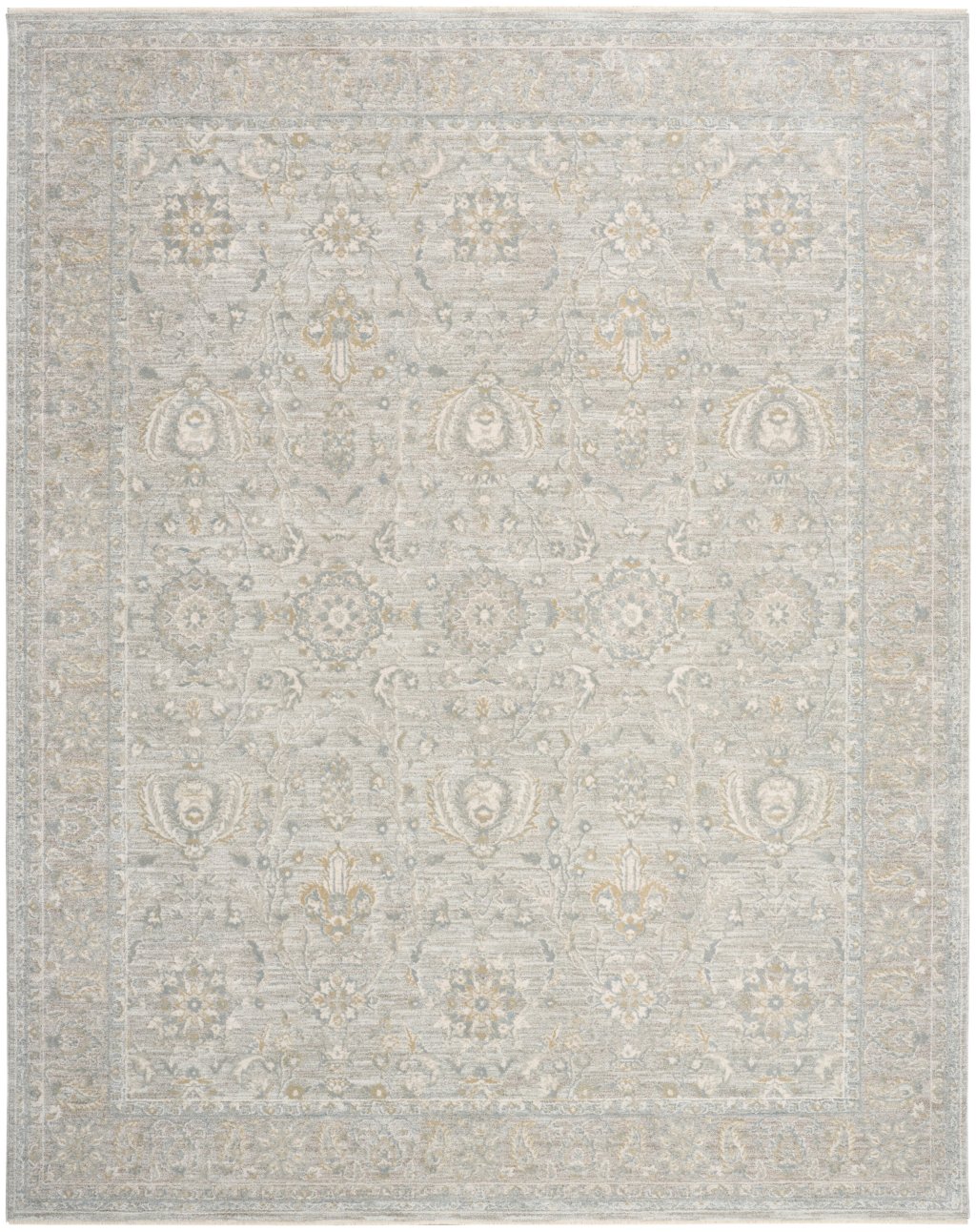 Nourison Home Nourison Enriched ENR02 7'10" x 10'2" Grey Vintage Indoor Rug