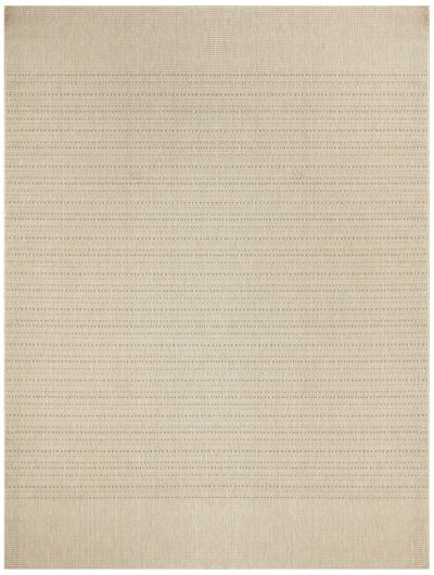 Nourison Home Nourison Tulum TLM01 5'3" x 7' Cream Outdoor Rug - 10' x 14'