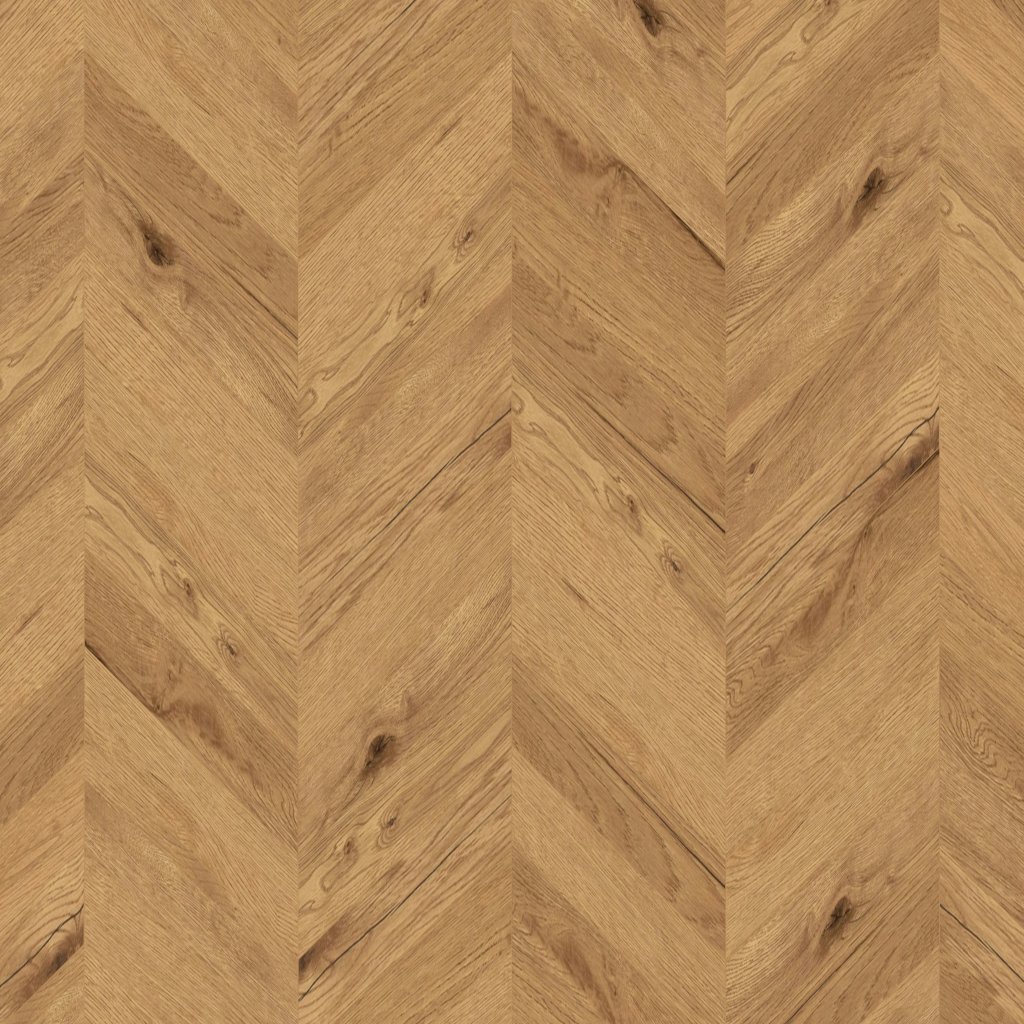 Qualis Ceramica True Earth Chevron Cognac Oak