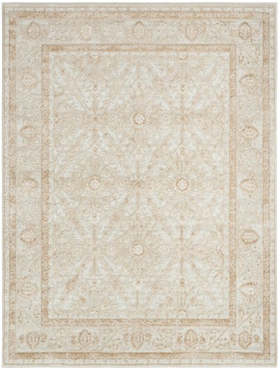 Nourison Home Nourison Dekor DEK03 5'3" x 7' Cream Beige Vintage Indoor Rug - 5'3" x 7'