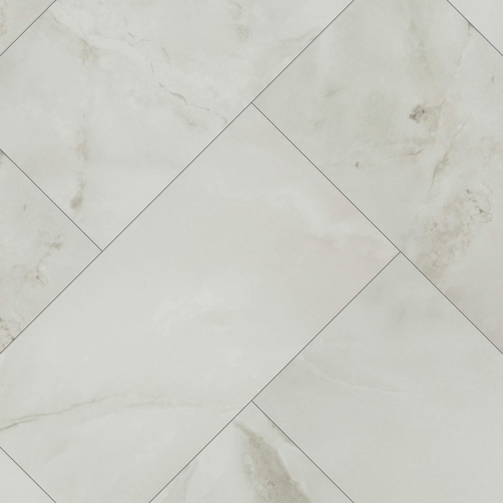 Qualis Ceramica Luxury Sorrento Onyx 24X48 Honed - Cream