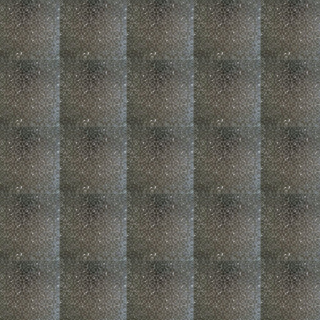 Marble Systems Nero Matte Evellyn Marble Mosaic 12x12 - Nero
