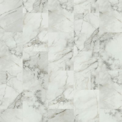 Karndean Designflooring RIVER MARBLE ST31 - WHITE - 12" x 18"