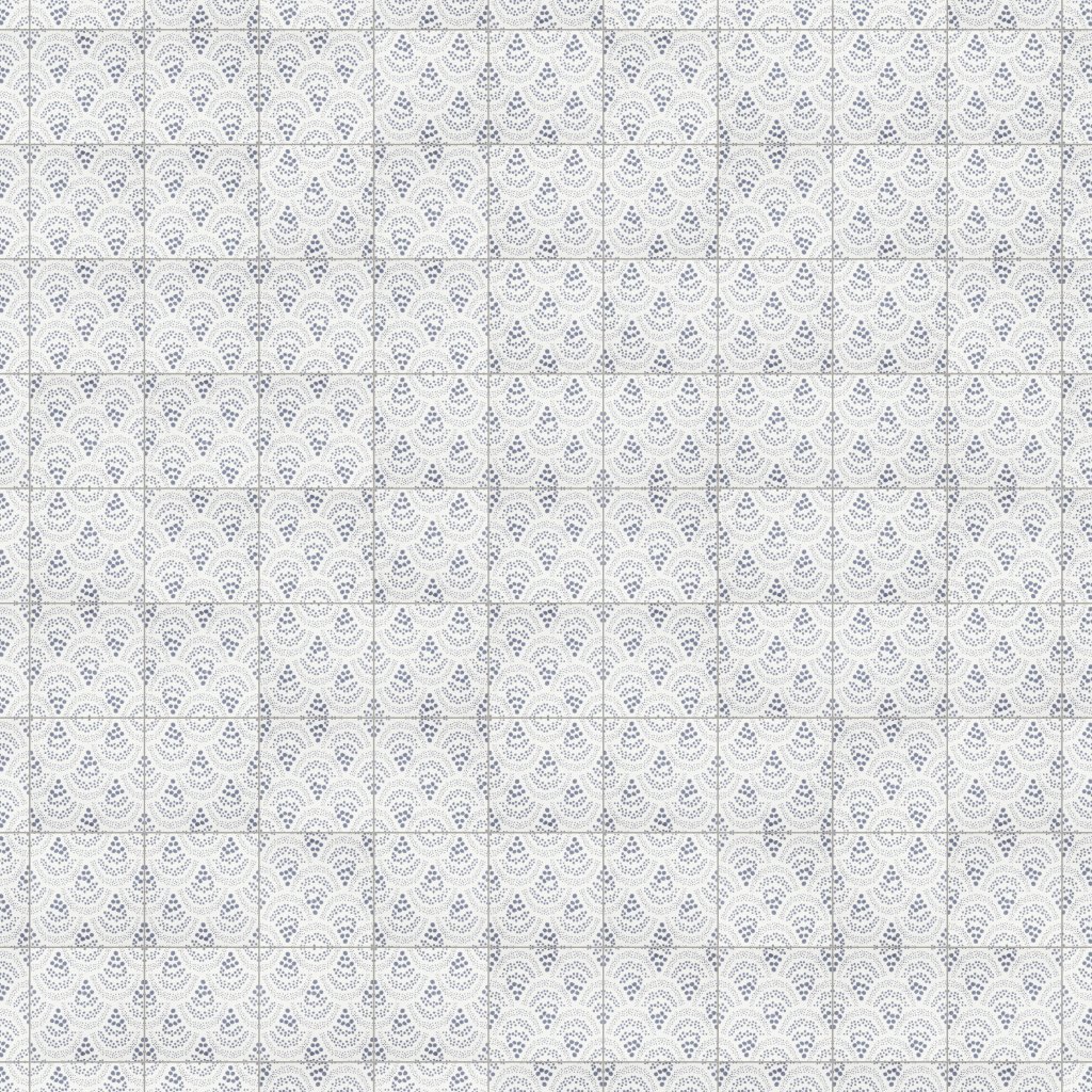 Marble Systems Snow White, Grey Matte Chou Chou Ceramic Tile 6x6 - Snow White, Grey