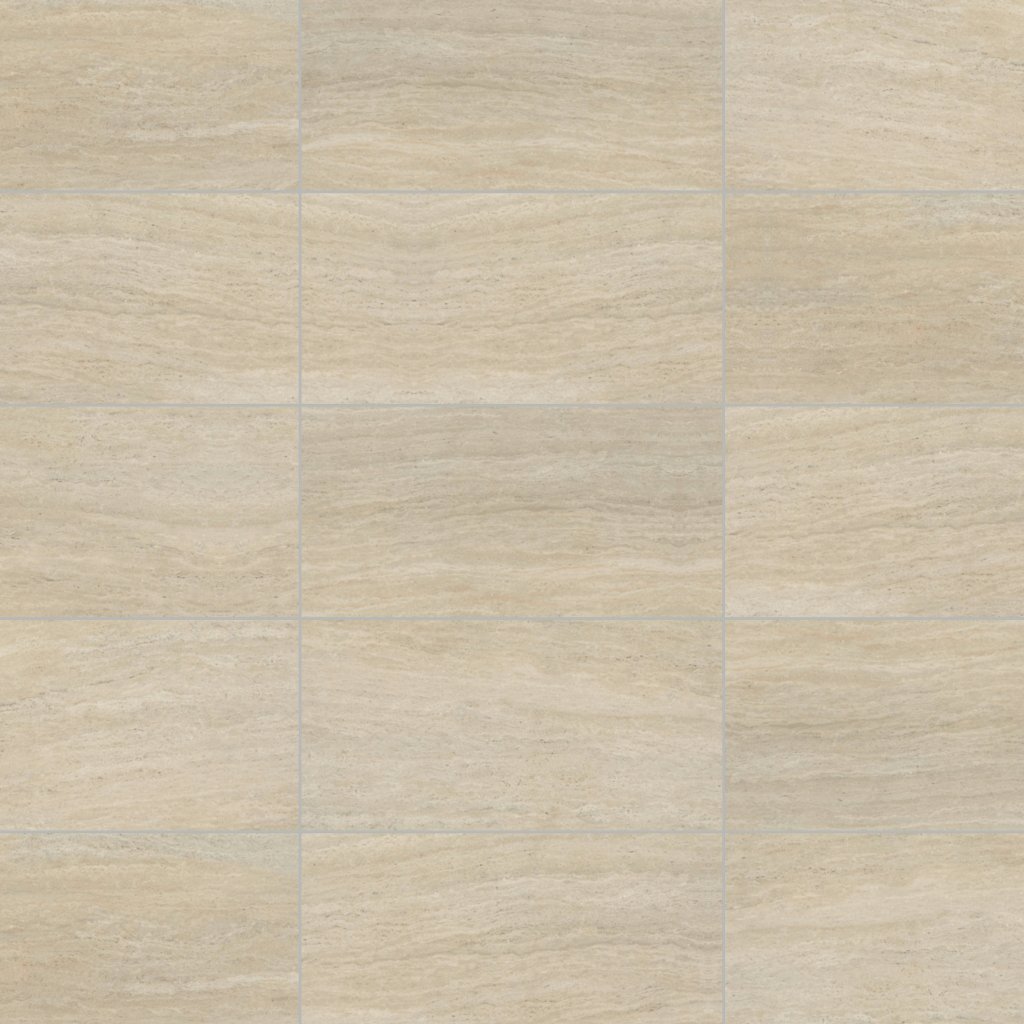 American Olean Sunset Falls - Beige, Rectangle, 12X24, Matte (SF16) - Beige