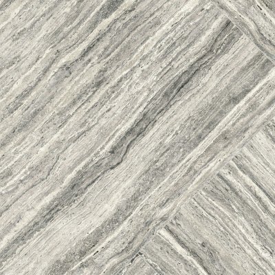 Qualis Ceramica Royal Stoneworks 48X110 Regal Grey Vein Honed - Herringbone